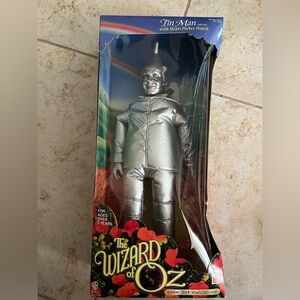 VINTAGE NWOT UNOPENED BOX TIN MAN FROM WIZARD OF OZ